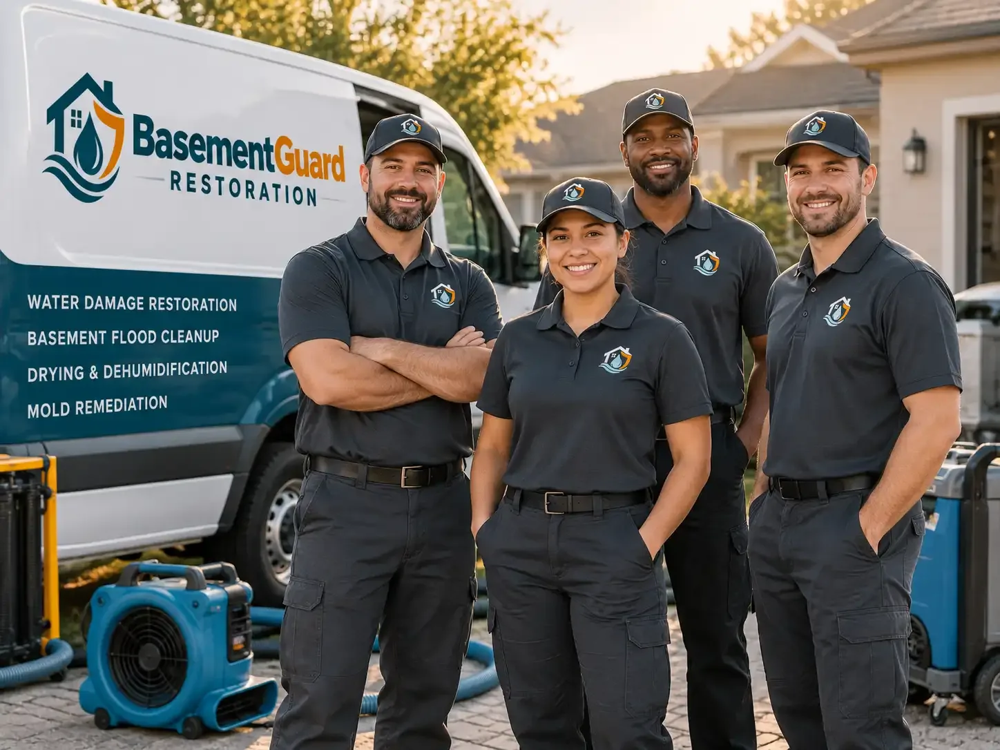 Basement Water Damage Restoration company in Farmland, IN